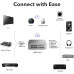 WIIM Ultra Music Streamer & Digital Preamp, 3.5 Touchscreen, Space Gray
