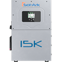Sol-Ark 15K All-In-One Hybrid Solar Inverter | 120/240/208V 48V Pre-Wired | 10-Year Warranty